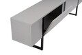 Comoda TV, Nordure, Serenity, 180x50x29 cm, PAL, Gri/Negru