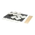 Set sushi 15 piese Stone, Homla, 30x24 cm, ardezie/portelan/bambus, multicolor