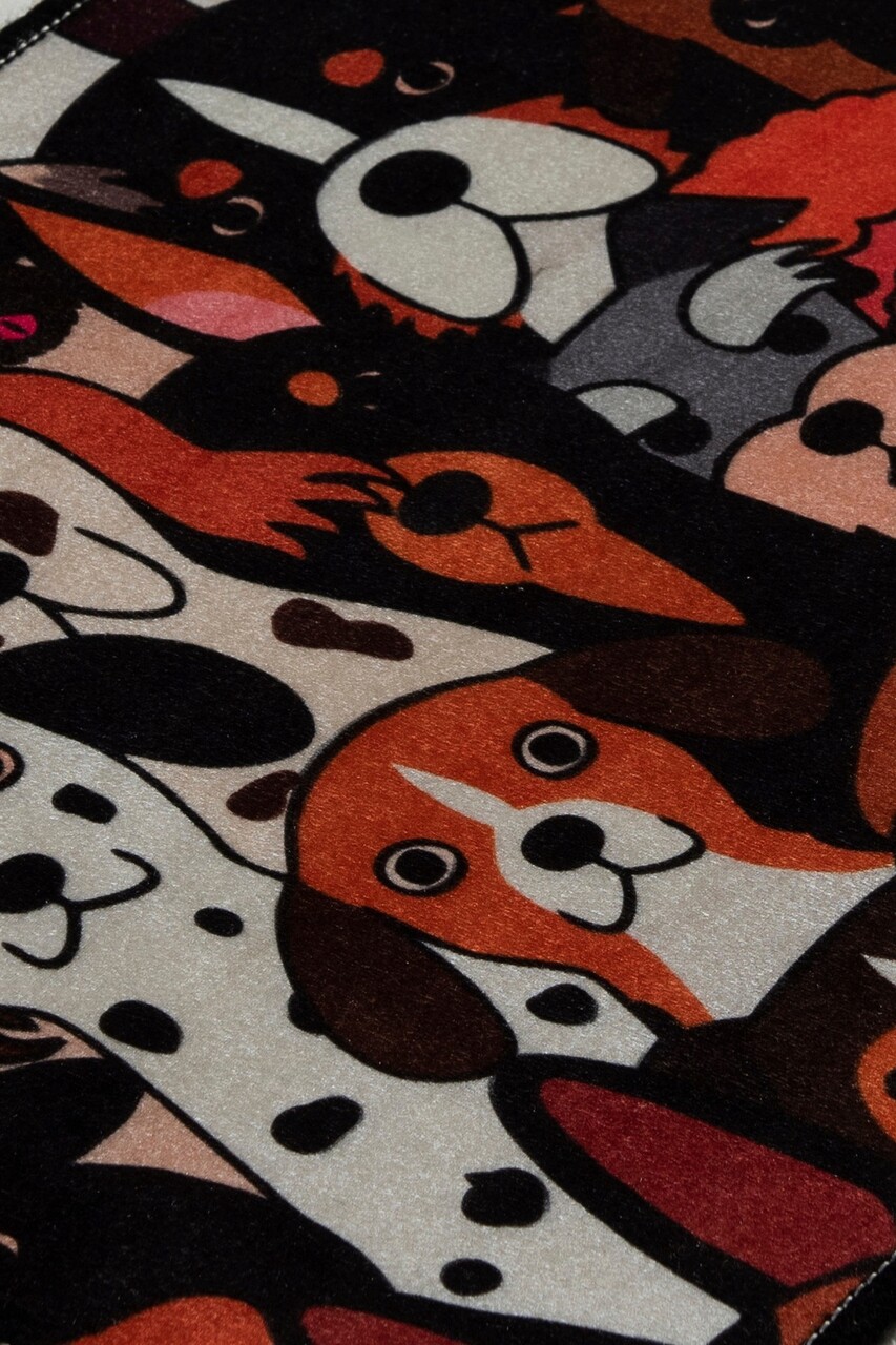 Covoras de baie, L'essentiel Maison, Dogs (40 x 60), 40x60 cm, Multicolor - view 4