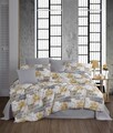 Lenjerie de pat pentru o persoana, Serra - Grey, Pearl Home, Bumbac Ranforce