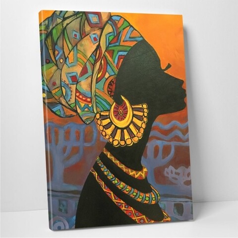Tablou decorativ Mumba, Modacanvas, 50x70 cm, canvas, multicolor