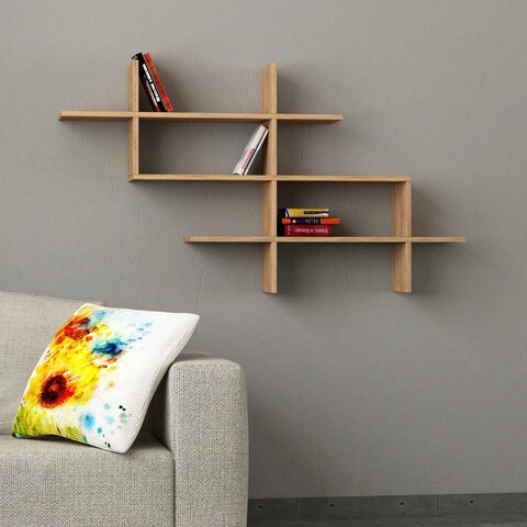 Corp biblioteca, homitis, halic, 150x82x22 cm, stejar