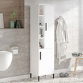 Dulap multifunctional, Locelso, VI2-W, 45x173.6x35.5 cm, Alb