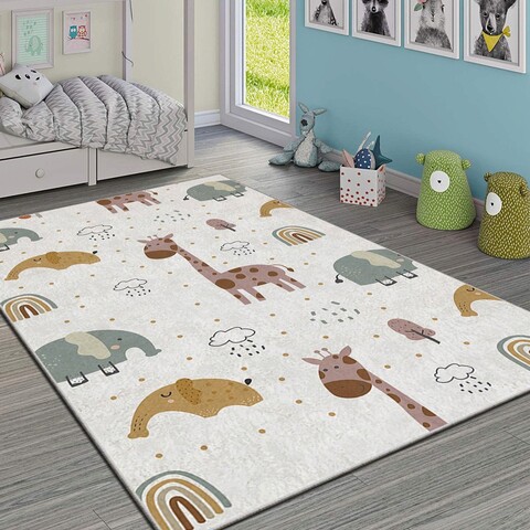 Covor, hmi kdc-106, 140x220 cm, poliester, multicolor