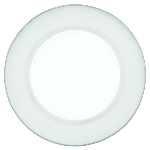 Farfurie plata, Vidivi, Rialto, 28 cm Ø, sticla, transparent mezoni.ro