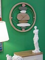 Ceas de perete Colorful, Mauro Ferretti, 57 cm, fier/MDF, multicolor