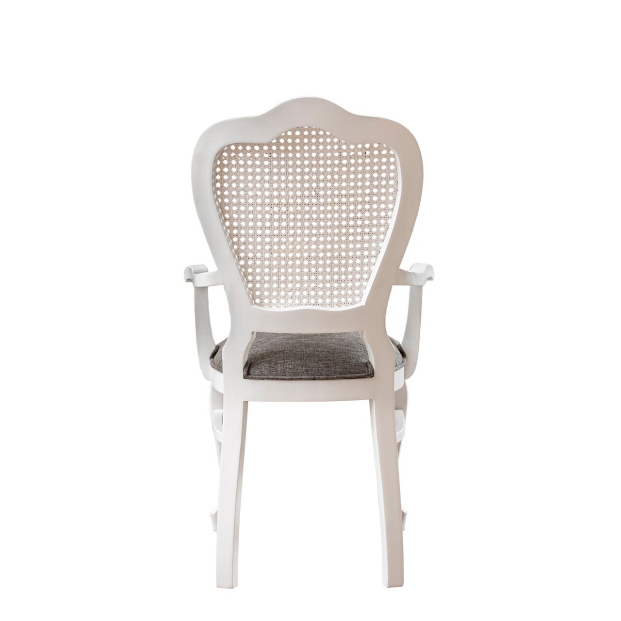 Scaun, Fairfax, Albero40, 56x45x99 cm, Lemn masiv , Alb