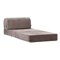 Fotoliu extensibil, Salida, 363SLD1119, Catifea, Gri deschis