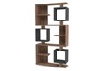 Corp biblioteca, Puqa Design, Icardi, 90x171.9x24.6 cm, PAL, Pin Atlantic / Antracit
