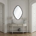 Oglinda decorativa, Lumisfera, Axis 45 x 70, 45x70 cm, Cadru MDF, Negru