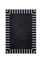 Covor, CLR-0000572-011, 120x180 cm, Poliester, Negru