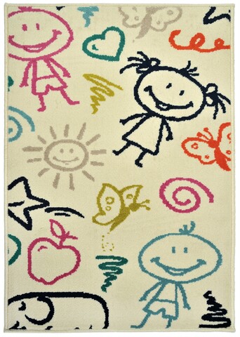 Covor copii Jody, Decorino, 160x235 cm, polipropilena, multicolor