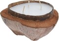 Lumanare parfumata Coconut, 20x10 cm, maro