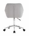 Scaun de birou Leo, Heinner, 44x44x80 cm,  gri