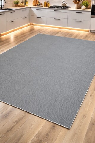 Covor, CLR-LİORA-ACIK-GRİ-54, 200x300 cm, Poliester, Gri