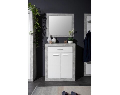 Pantofar, Finori, Wien 41, 80 x 102 x 35 cm, PAL, alb/gri 102