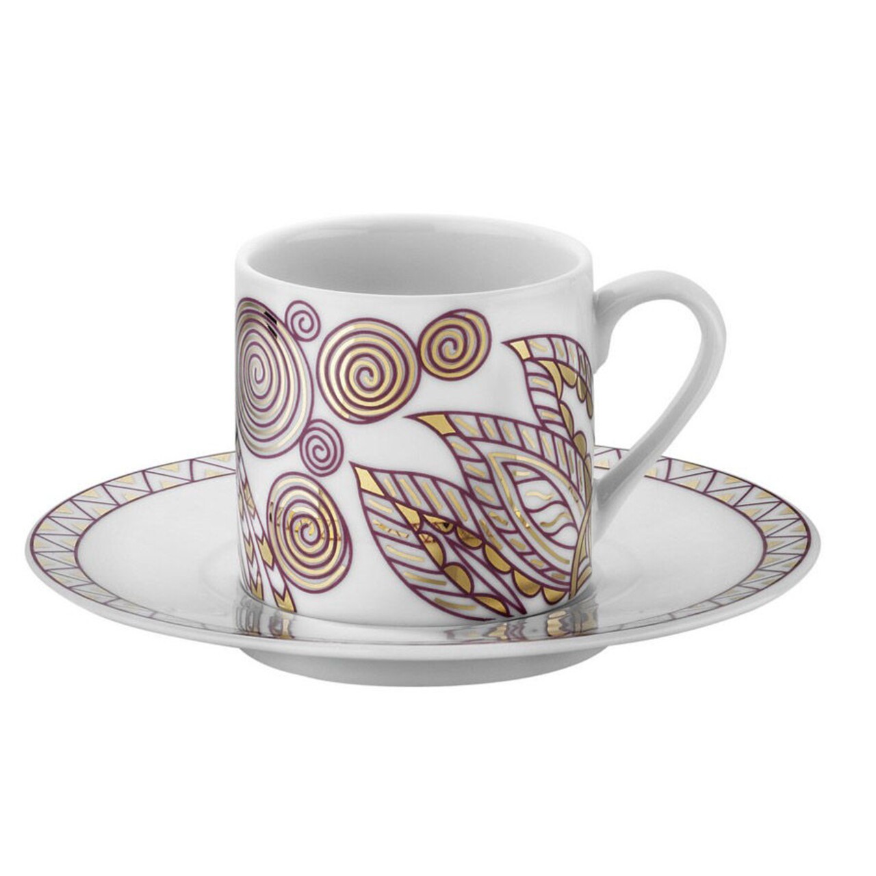 Set de cafea Kutahya Porselen, RU12KT4309233, 12 piese, portelan - 1 | YEO