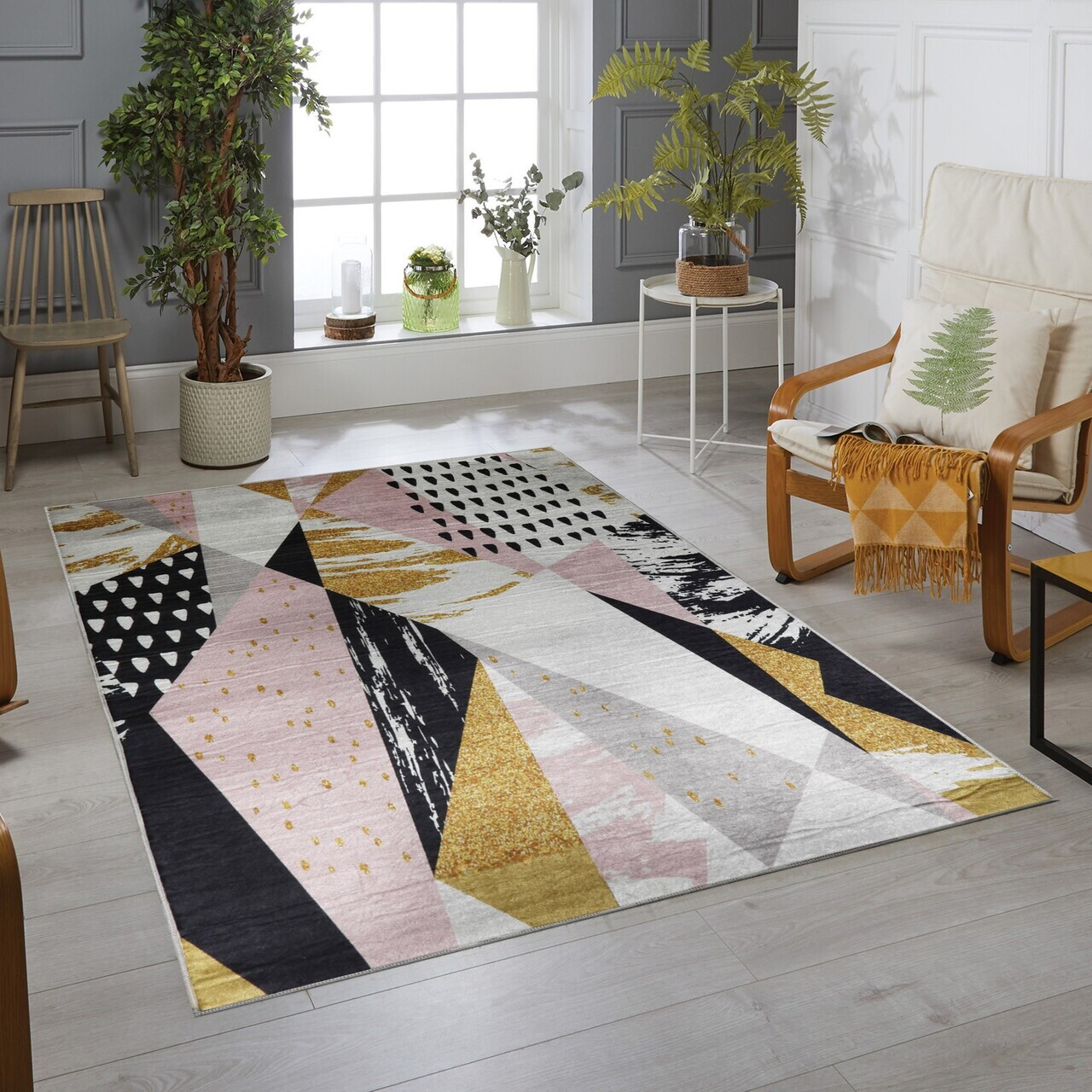 Covor Milena 100x150 cm Poliester Multicolor