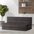Canapea extensibila 2 locuri, Salida, 363SLD1131, Textil, Antracit