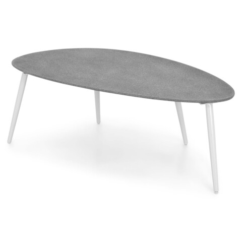 Masuta cafea pentru exterior, Mayor, 117 x 59 x 43 cm, gri