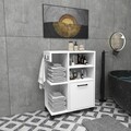Dulap multifunctional, Arnetti, Rebusa, Alb