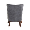 Fotoliu, Unique Design, 867UNQ1517, Lemn de carpen, Albastru