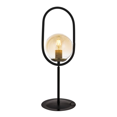 Lampa de masa, ml-4275-1bsy, aurora, 20 x 53 cm, 1 x e27, 60w, negru