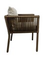Set gradina/terasa 9 piese, My Interior, Vera, rattan/aluminiu, maro