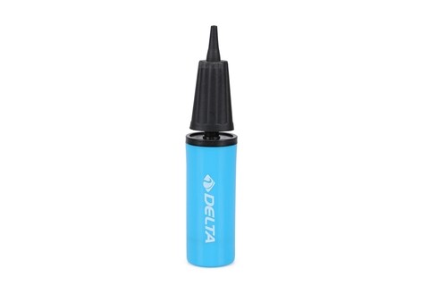 Pompa pentru minge Delta, 25 cm, pvc, albastru