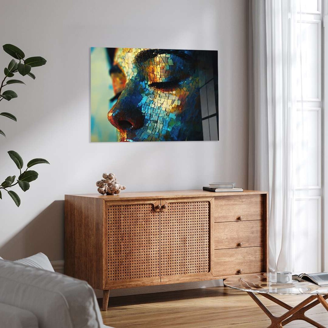 Tablou decorativ, Hhlzvh020, 70 x 100 cm, Multicolor - view 2