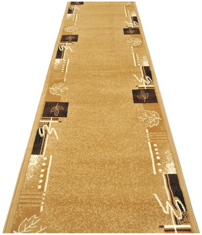 Traversa pentru hol Rustavi, Decorino, 80x300 cm, polipropilena, bej