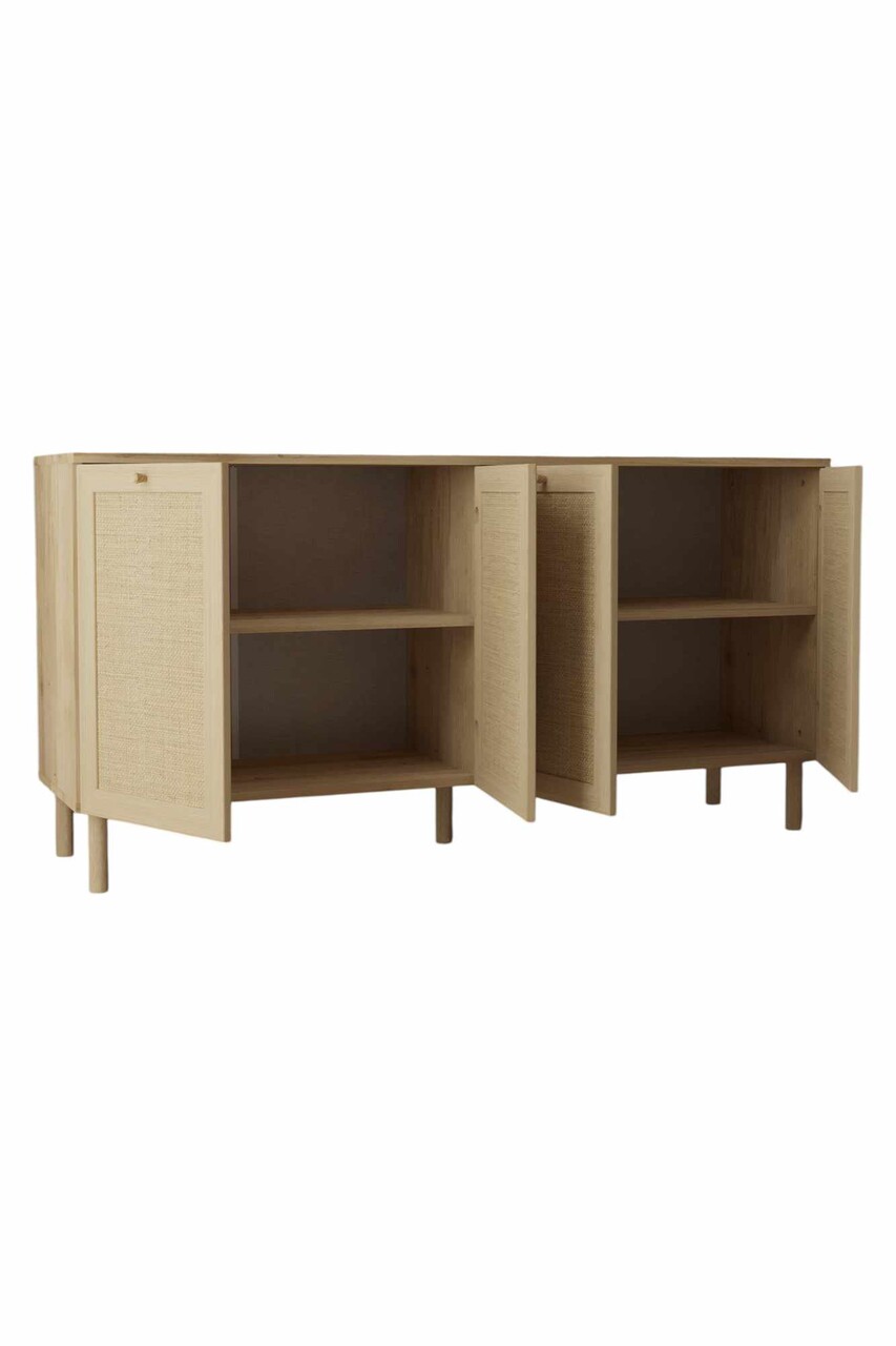 Bufet, Hanah Home, Baru, 160x80x42 cm, Bej - view 6