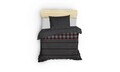 Lenjerie de pat pentru o persoana Single XL (DE), Jonas - Claret Red, Cotton Box, Bumbac Ranforce