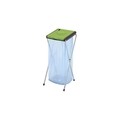 Suport sac menajer, Nature 1, Gimi, 110 L, plastic/otel inoxidabil, verde