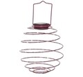 Lampa de gradina Spiral, Lumineo, H22 cm, 45 led-uri, roz