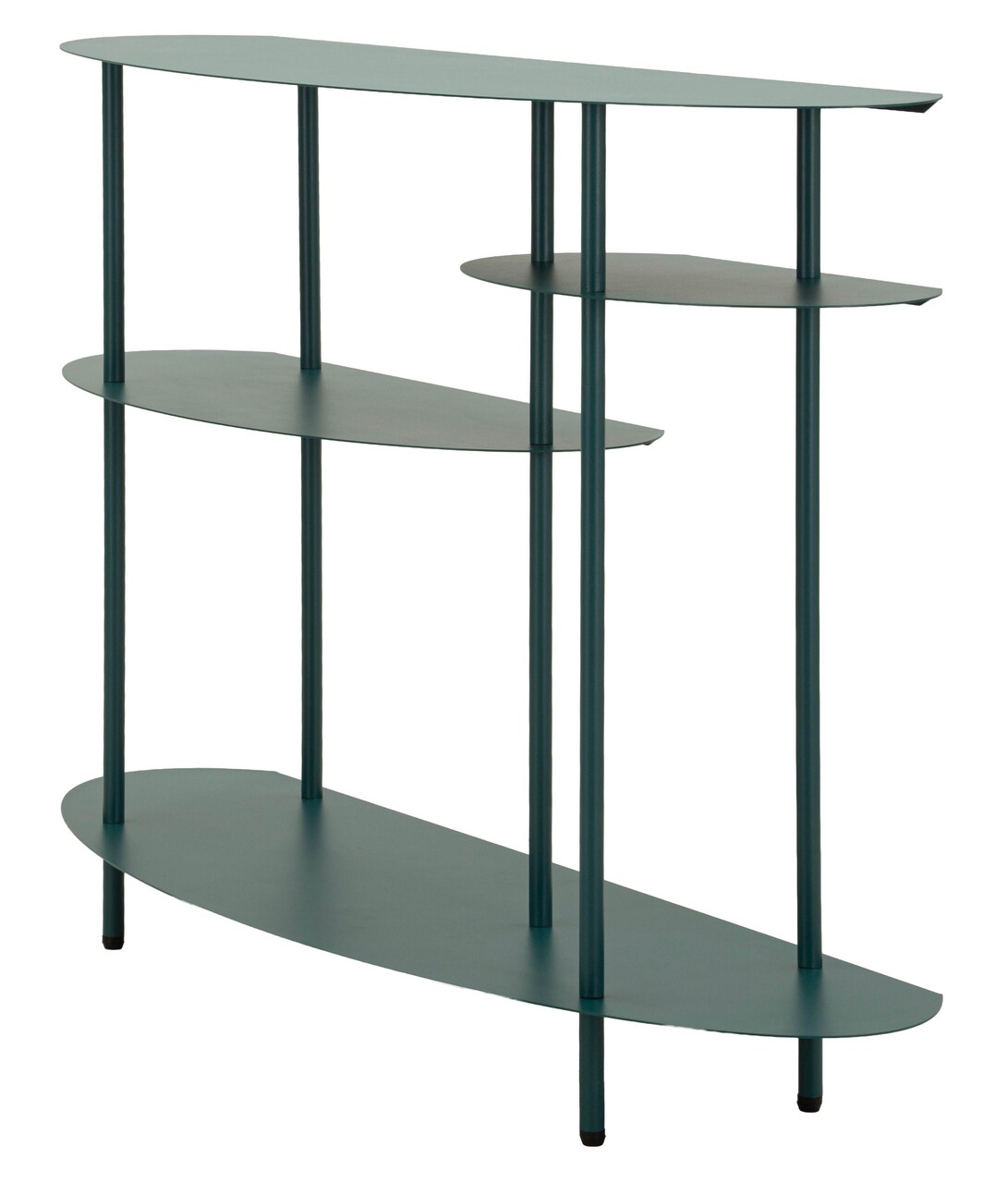 Consola, Mauro Ferretti, Saturn, 118x34x82 cm, metal, turcoaz - imagine 9