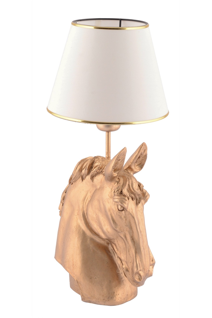 Lampa de masa, Opviq, 390FLH2239, Alb/Auriu - view 2
