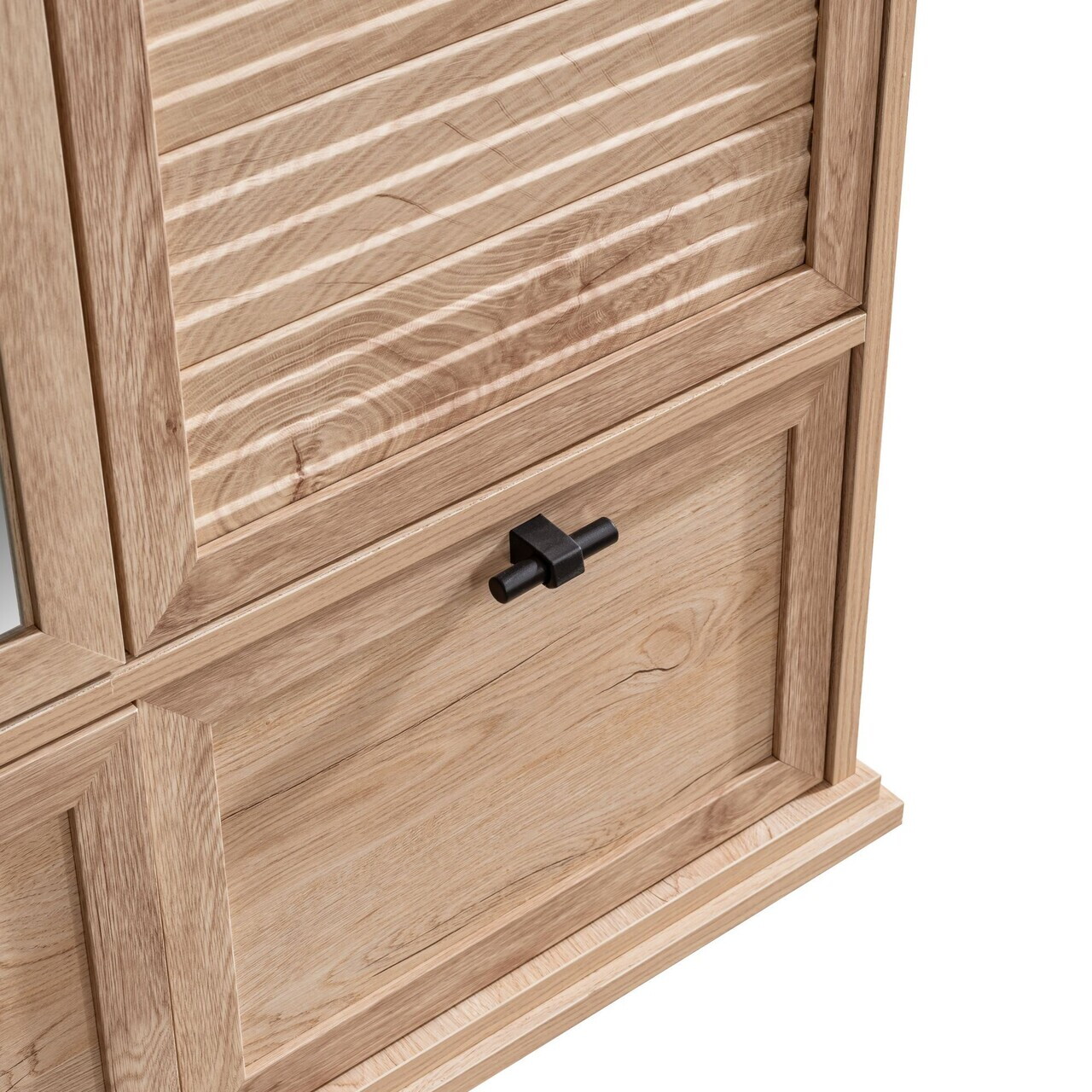 Dulap pentru haine, Hanah Home, Polo 3, 138x197x56 cm, PAL, Maro - view 7