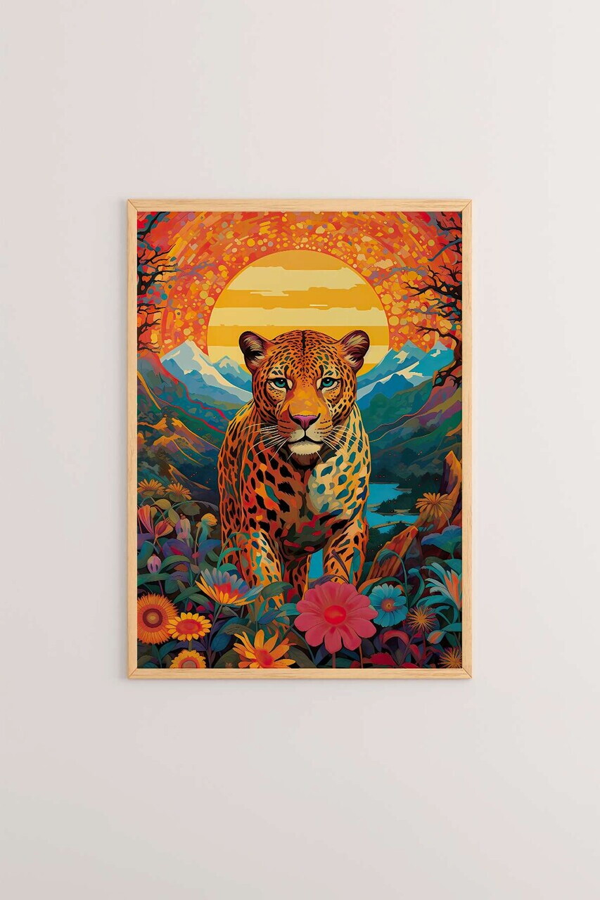 Tablou decorativ, Mscartmdl7, Lemn masiv, MDF, Multicolor - view 4
