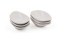 Set boluri pentru sos, Keramika, 275KRM1479, Ceramica, Alb