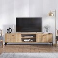 Comoda TV, Emerald, Hera, 180x55x31 cm, Stejar