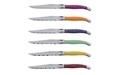 Set tacamuri 24 piese Fruity mix Laguiole, Jean Dubost, inox, multicolor