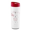 Cana termos Glob Christmas , Line Art, Ambition, 340 ml, inox