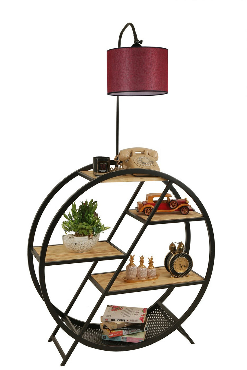 Lampadar, Luin, 534LUN4162, Metal, Rosu claret - 1 | YEO