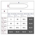 Husa pentru masa de calcat Air Comfort, Wenko, 140x48 cm, bumbac, albastru/alb