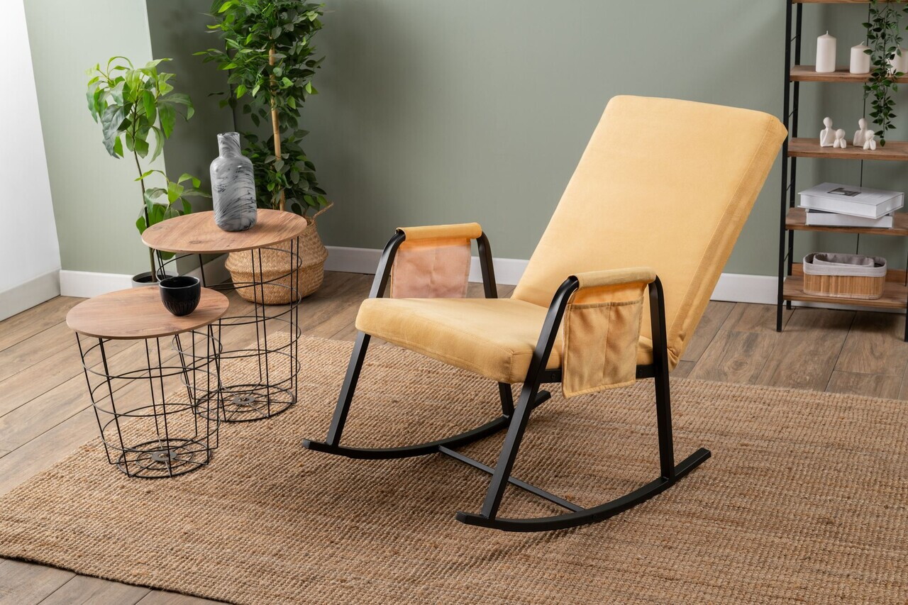 Balansoar, Atelier del Sofa, 859FTN1769, Galben mustar — imaginea 2