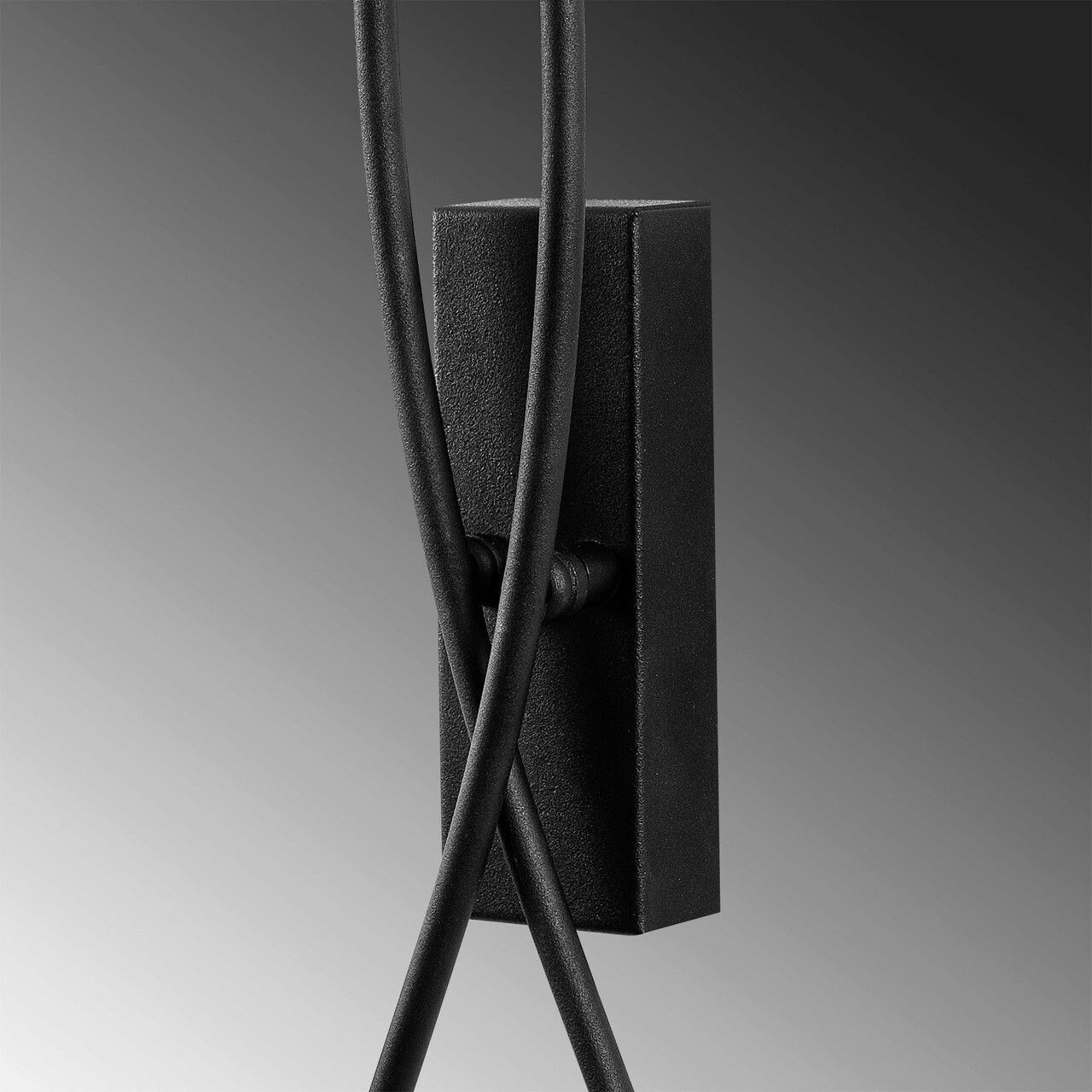 Aplica de perete Opviq 584TTM1932 Negru / Vintage