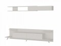 Comoda TV cu raft, Wooden Art, Dore White
