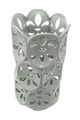 Vaza Petal, Mauro Ferretti, Ø 14x25.5 cm, portelan, gri