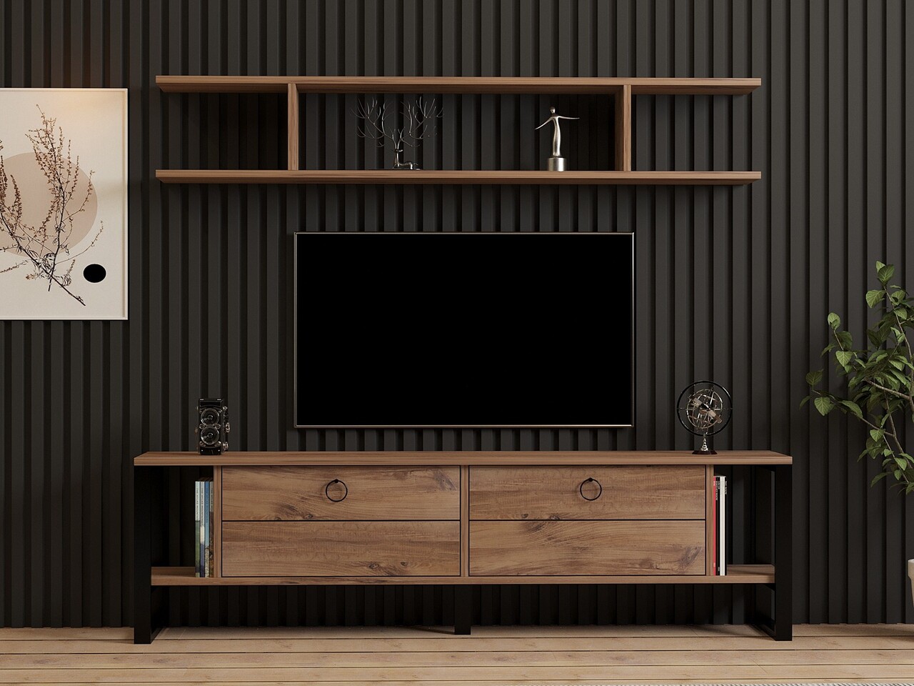 Comoda TV, Puqa Design, Melis, PAL, Maro - 2 | YEO